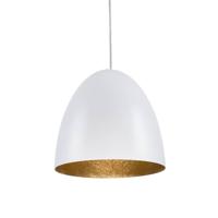 Lyora Witte hanglampEgg M Ø 38cm - 9021