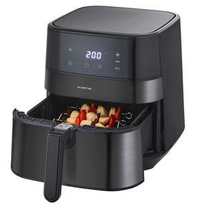 Inventum GF500HLDB friteuse Enkel 5 l Vrijstaand 1700 W Heteluchtfriteuse Zwart