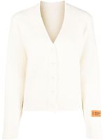 Heron Preston cardigan boutonné à col v - Blanc - thumbnail