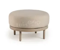 Tierra Outdoor Loungehocker Fresca Organic Champagne