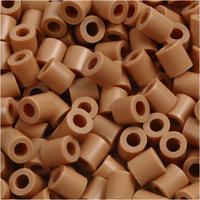NABBI Strijkkralen, afm 5x5 mm, gatgrootte 2,5 mm, medium, lichtbruin (32260), 6000 stuk/ 1 doos