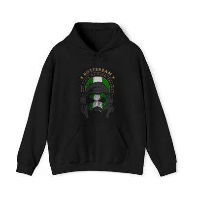 Hoodie relax zwart - FR masker