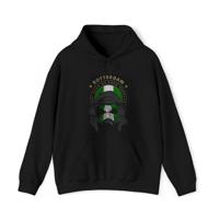 Hoodie relax zwart - FR masker