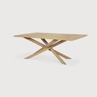 Ethnicraft Eettafel 'Mikado' Geolied Eikenhout, 280 x 110cm