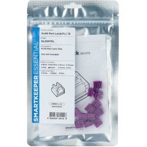 Smartkeeper NL03P1PL poortblokker RJ-45 Paars 1 stuk(s)