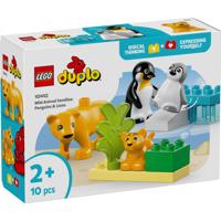 Lego duplo 10442 families van wilde dieren pinguïns en leeuwen