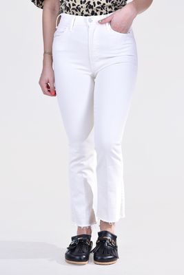 Mother jeans Hustler Ankle Fray 1117-753/A creme