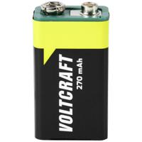 VOLTCRAFT Oplaadbare 9V batterij (blok) Endurance 6LR61 NiMH 8.4 V 270 mAh 1 stuk(s) - thumbnail