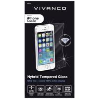 Vivanco HYGLASVVIPH5 38352 Screenprotector (glas) Apple iPhone 5, iPhone 5s, iPhone SE 1 stuk(s) Anti-vingerafdruk, Krasvast