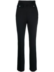 BOSS pantalon slim à taille haute - Noir