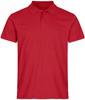 Clique 028280 Single Jersey Polo - Rood - XXL