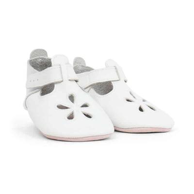 Bobux babyslofjes Daisy White-L