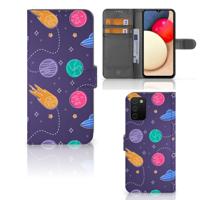 Samsung Galaxy A03s | Wallet Case | met Pasjes | Space