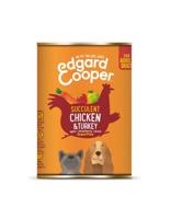 Edgard & Cooper Edgard&Cooper Hond Adult Blik Kip 400g