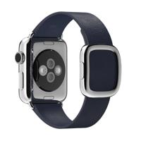 Apple origineel Modern Buckle Apple Watch large 38mm / 40mm / 41mm Midnight Blue - MJ5D2ZM/A - thumbnail