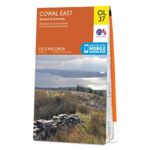 Wandelkaart - Topografische kaart OL37 OS Explorer Map Cowal East | Or