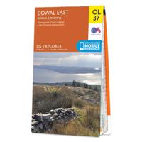 Wandelkaart - Topografische kaart OL37 OS Explorer Map Cowal East | Or - thumbnail