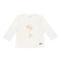 Little Dutch longsleeve Bunny Balloons White Maat - thumbnail