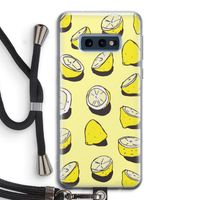 When Life Gives You Lemons...: Samsung Galaxy S10e Transparant Hoesje met koord