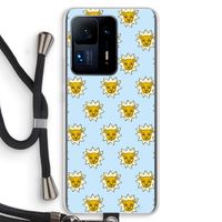Leeuwenkoppen: Xiaomi Mi Mix 4 Transparant Hoesje met koord
