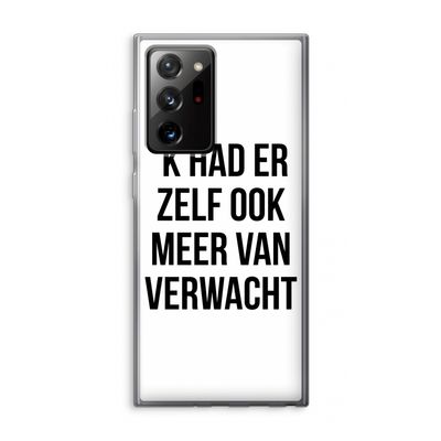 Meer verwacht: Samsung Galaxy Note 20 Ultra / Note 20 Ultra 5G Transparant Hoesje