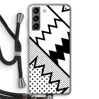Pop Art #5: Samsung Galaxy S21 Transparant Hoesje met koord