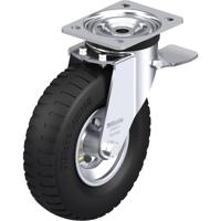 Blickle L-P 222R-ST Zwenkwiel met rem Wieldiameter: 220 mm Draagvermogen (max.): 100 kg 1 stuk(s)