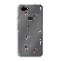 Dancing #1: Google Pixel 3a Transparant Hoesje