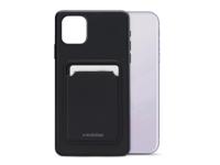 Mobilize Mobilize Rubber Gelly Card Case Apple iPhone 11 Matt Black