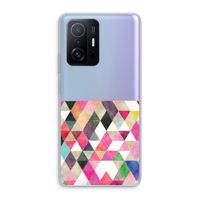 Gekleurde driehoekjes: Xiaomi 11T Pro Transparant Hoesje
