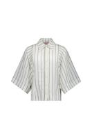 Fabienne stripe blouse - offwhite/new army - 13644