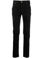 Just Cavalli jean skinny à patch logo - Noir