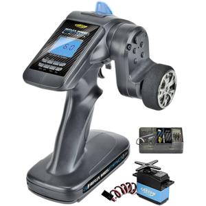 Carson Modellsport Reflex Wheel Pro III LCD Marine RC pistoolzender 2,4 GHz Aantal kanalen: 3 Incl. ontvanger