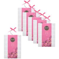 Acorde Geurzakjes Orchidee - 6x - met ophanghaak - 55 gr - geurkaartjes / luchtverfrisser
