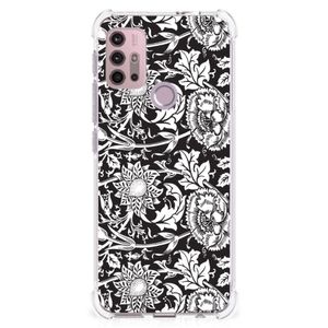 Motorola Moto G30 | G20 | G10 Case Black Flowers