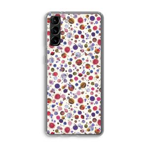 Planets Space: Samsung Galaxy S21 Plus Transparant Hoesje