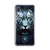 Darkness Tiger: Samsung Galaxy A40 Transparant Hoesje