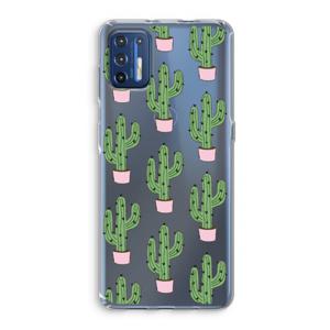 Cactus Lover: Motorola Moto G9 Plus Transparant Hoesje