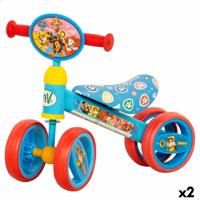 Driewieler The Paw Patrol 47 x 37 x 25 cm (2 Stuks)