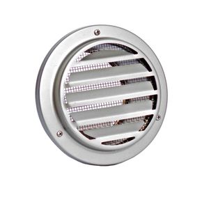 Schoepen Ventilatierooster Weha Rond 15 cm RVS