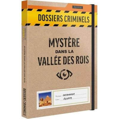 Criminal Files - Mysterie in de Vallei der Koningen Macabere ontdekking in een faraonisch graf - Escape Game Bordspel