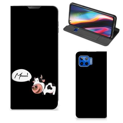 Motorola Moto G 5G Plus Magnet Case Cow Motorola Moto G 5G Plus Magnet Case Cow