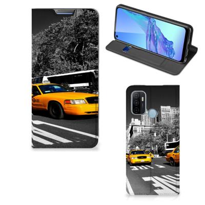 OPPO A53 | A53s | Book Cover | New York Taxi