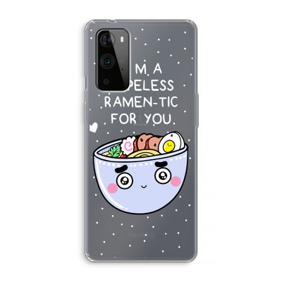 I'm A Hopeless Ramen-Tic For You: OnePlus 9 Pro Transparant Hoesje