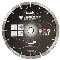 KWB AGGRESSO-FLEX® Black-Line DIAMANT-doorslijpschijven | ø 115 mm - 723140 723140