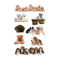 Avery stickervel Puppies junior 7,6 x 12 cm papier 24-delig - thumbnail