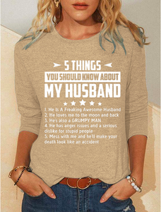 Five Things About My Husband Top