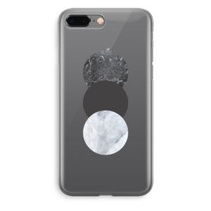 Marmeren cirkels: iPhone 8 Plus Transparant Hoesje