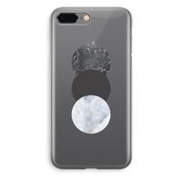 Marmeren cirkels: iPhone 8 Plus Transparant Hoesje