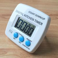 Keuken timer digitale elektronische luid alarm magnetische backing met houder voor koken bakken sport games Office (blauw)